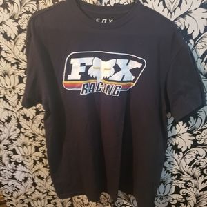 Fox racing t shirt size large mens
